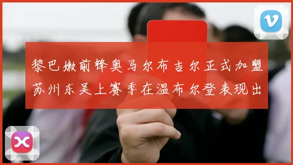 黎巴嫩前锋奥马尔布吉尔正式加盟苏州东吴上赛季在温布尔登表现出色